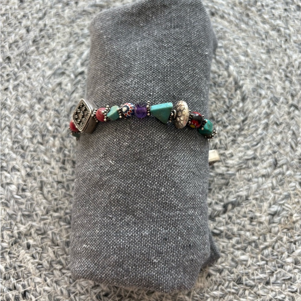 Colorful Southwestern Beaded Bracelet
